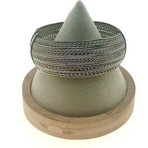 ☃️ 2/$18 Silver-tone Woven Style Clamper Bracelet